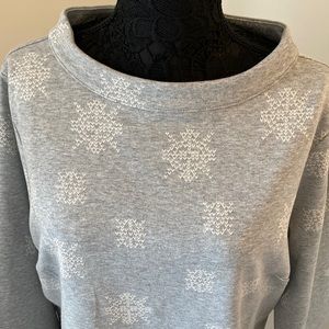 Talbots snowflake top
